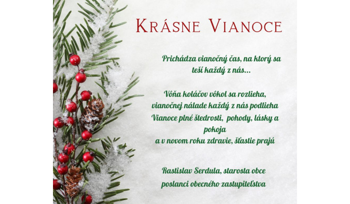 Krásne Vianoce